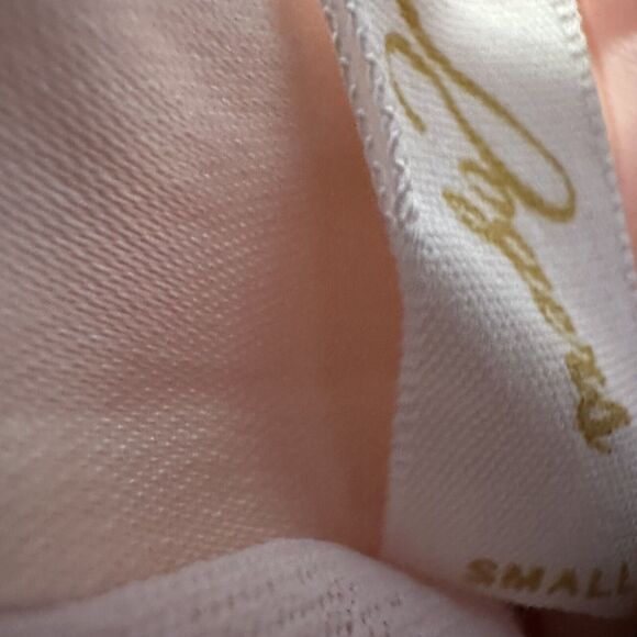 Vintage Rogers Pink Nylon Tricot Nightgown Nightie Peignoir Robe Set Women's S - Picture 10 of 13